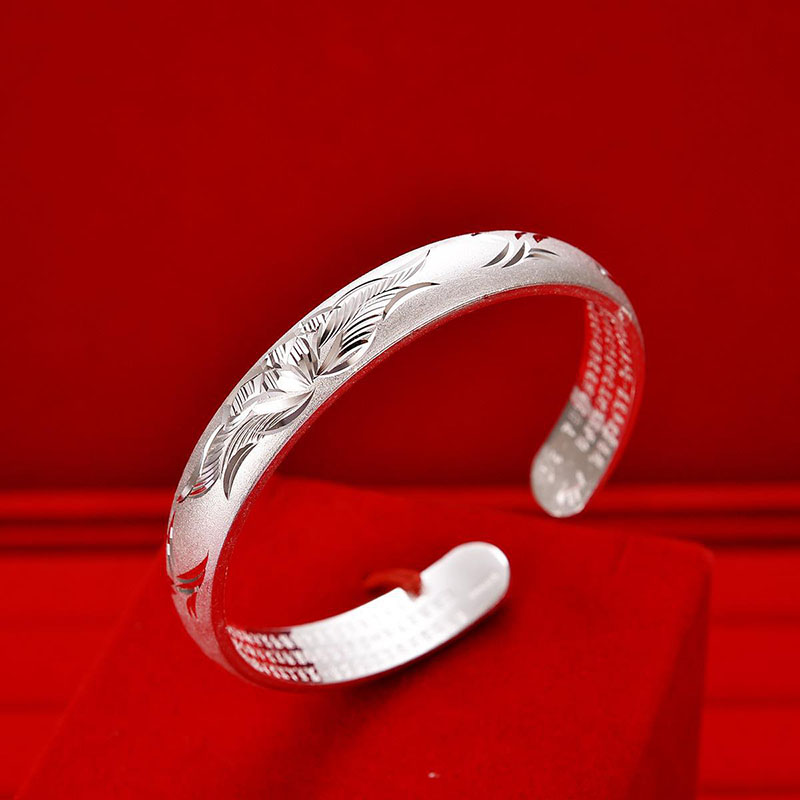 Wedding Sutra - 925 Silver Creative Matte dazzling Carving