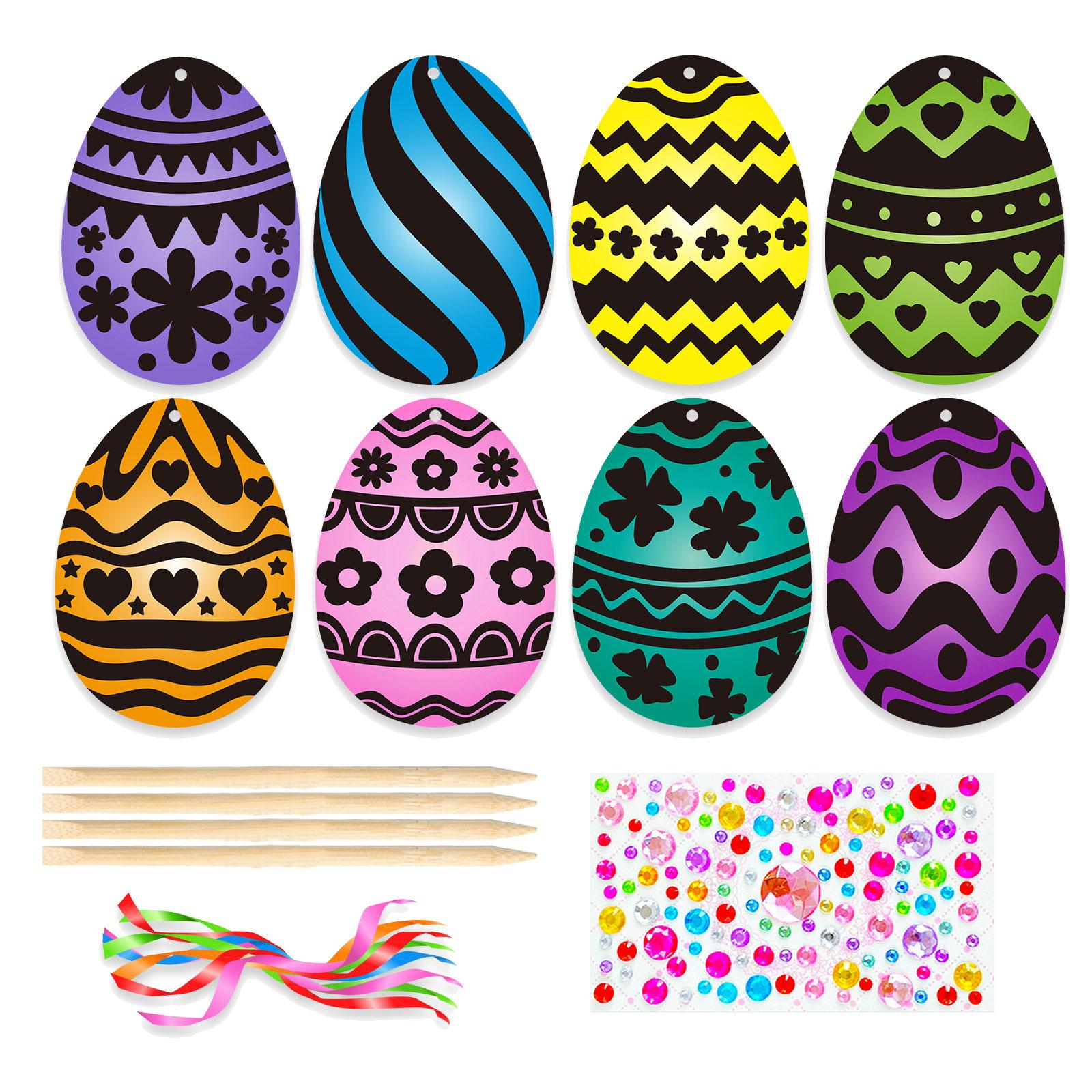 Easter Scratch Art Paper Set f - огляд і ціна Papercraft Supply Ribbon