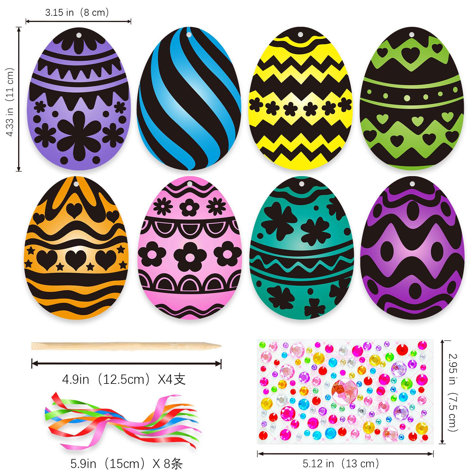 Easter Scratch Art Paper Set f - огляд і ціна Papercraft Supply Ribbon