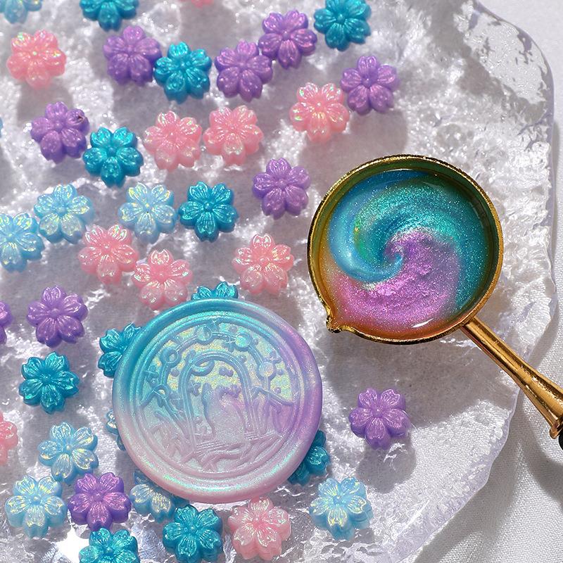 90pcs/bag Glitter Aurora Wax S - огляд і ціна Wedding Sutra