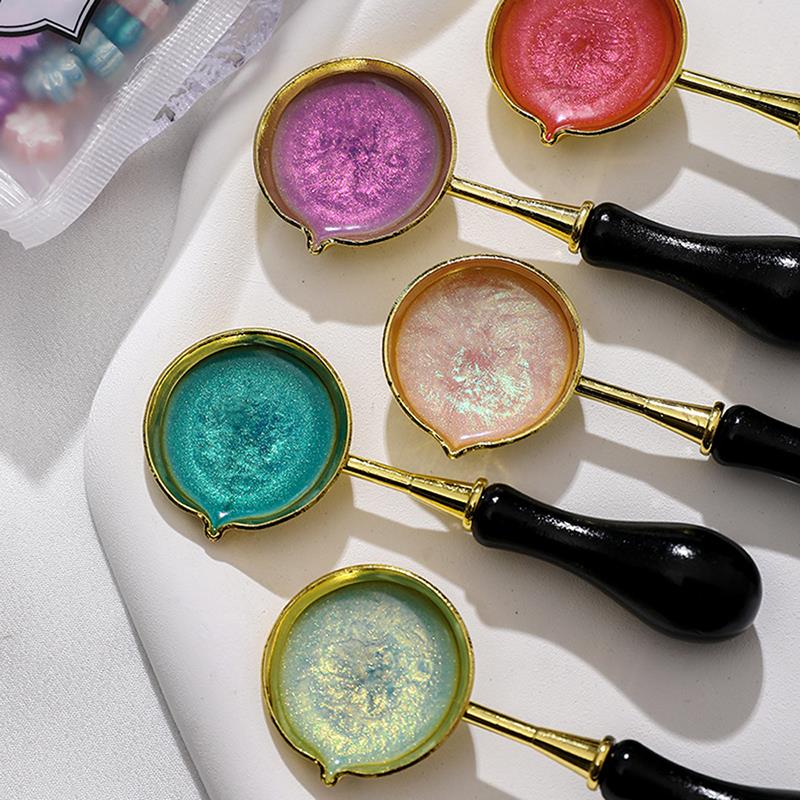 90pcs/bag Glitter Aurora Wax S - огляд і ціна Wedding Sutra