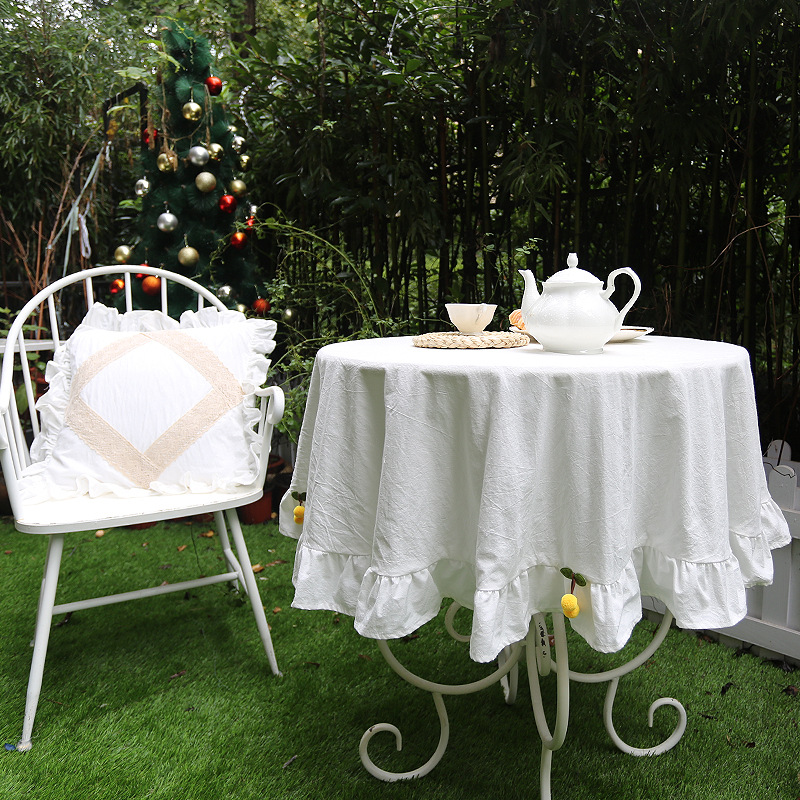 Farmhouse Rustic Ruffle Tablec - огляд і ціна Wedding Ceremony Supply