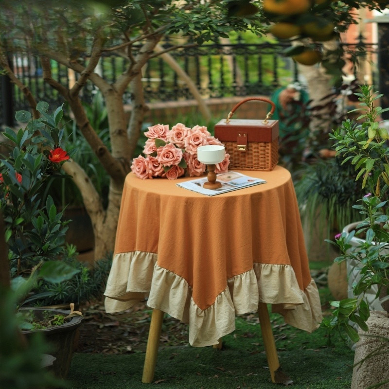 Farmhouse Rustic Ruffle Tablec - огляд і ціна Wedding Ceremony Supply