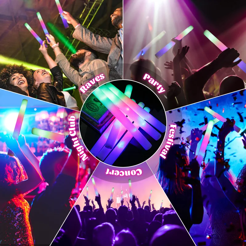 15/30Pcs LED Glow Sticks Bulk  - огляд і ціна Wedding Supply In Bulk