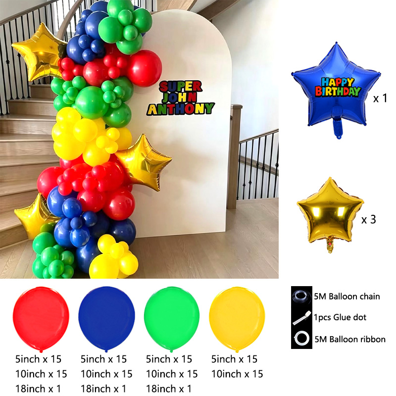 Mushroom Star Balloon Garland  - огляд і ціна Wedding Superstar