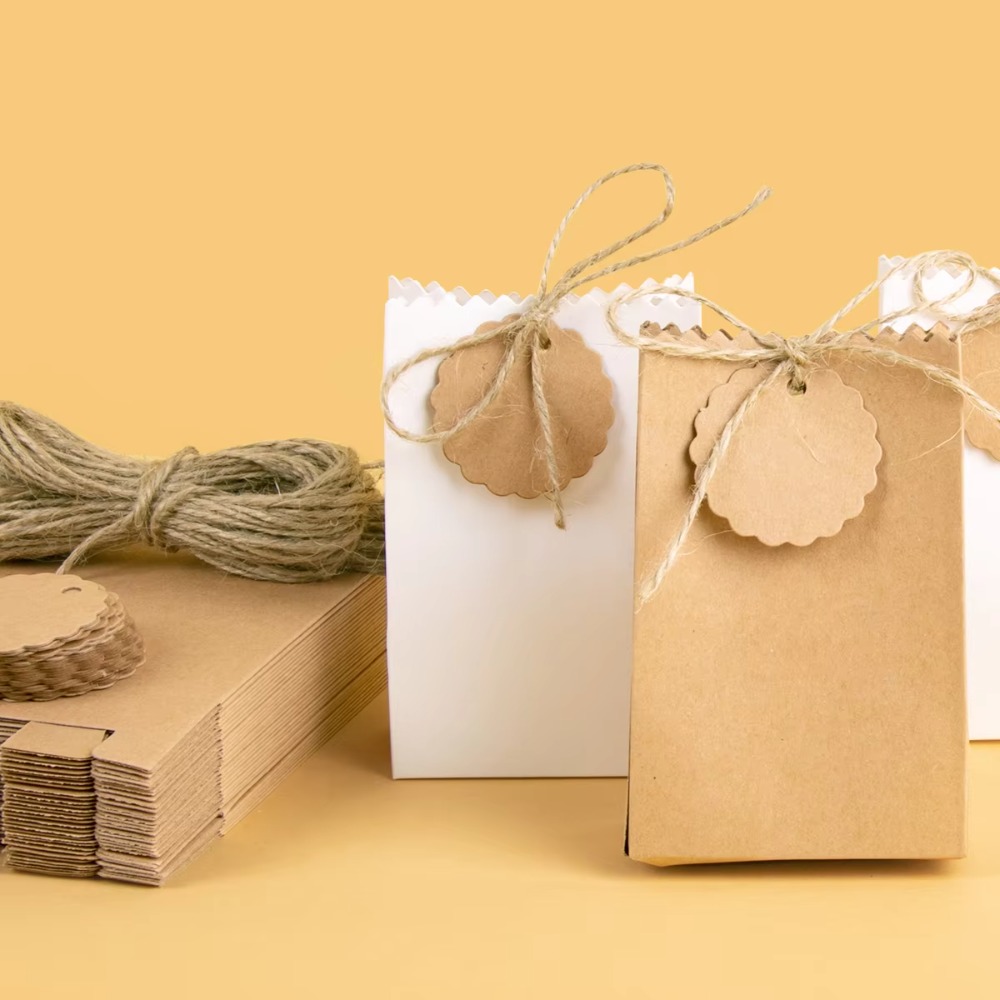 Multi-functional Retro Kraft P - огляд і ціна Wedding Favor Box