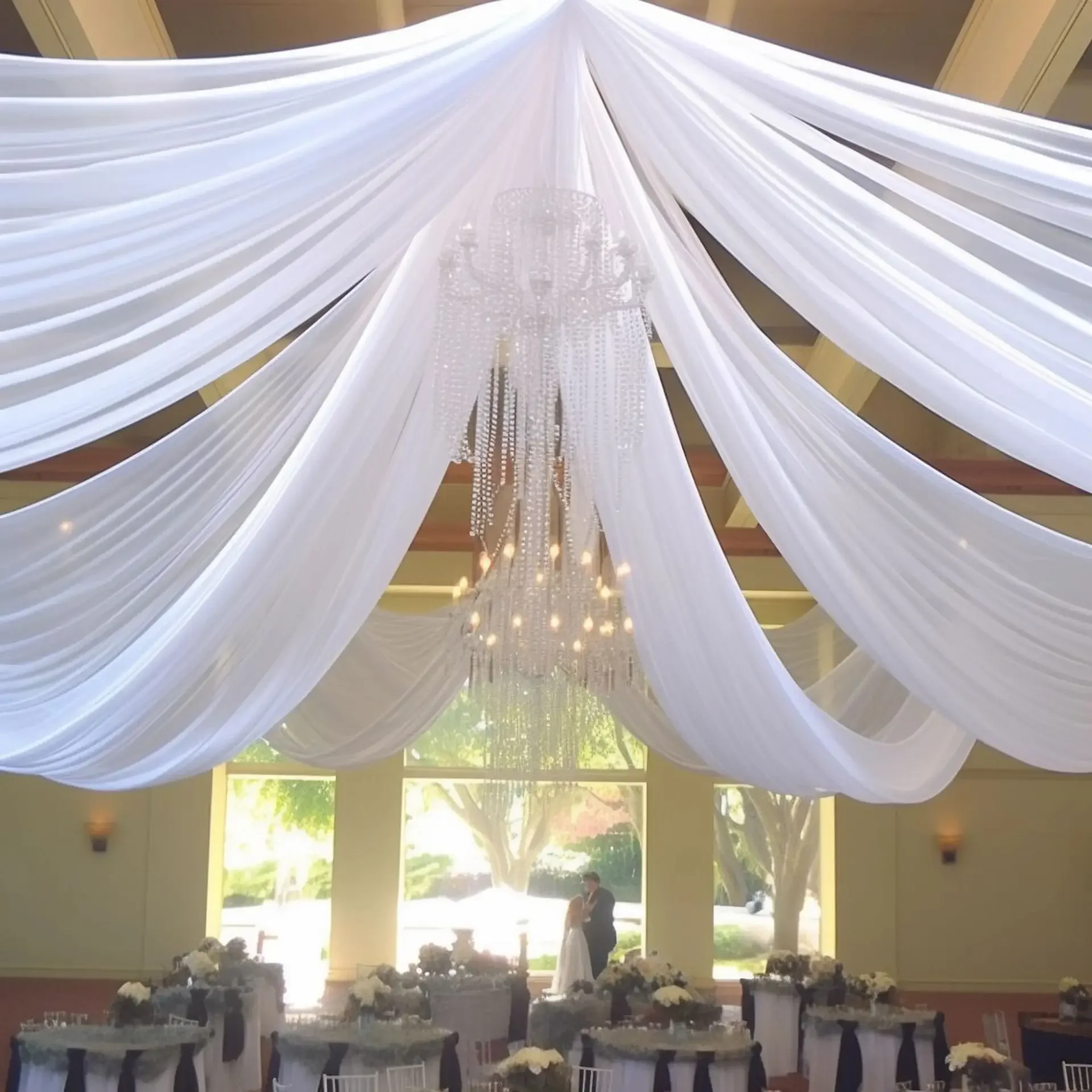 White Wedding Dress Ceiling Dr - огляд і ціна Wedding Ceremony Supply