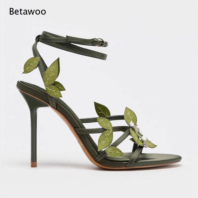Dark Green Satin 3D Leaf Rhine - огляд і ціна Wedding Super