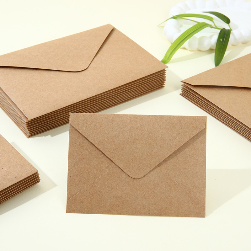 50pcs/lot Envelope 140g Kraft  - огляд і ціна Wedding Supply Business