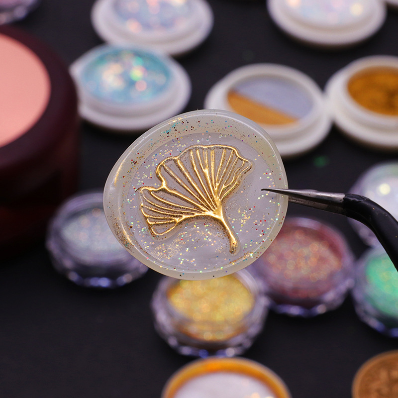 18 Colors Gold Wax Seal Stamp  - огляд і ціна Wedding Sutra
