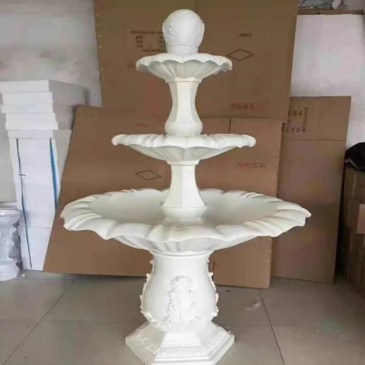 2 meters fiberglass thin fount - огляд і ціна Wedding Fountain