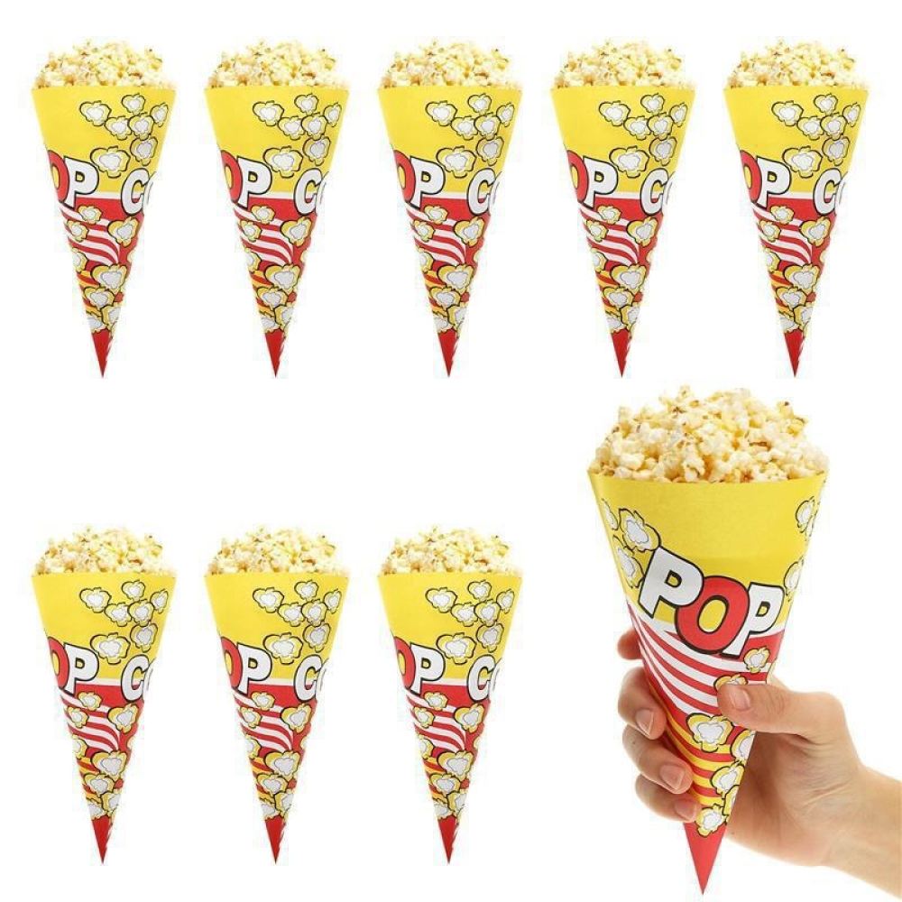 Conical Popcorn Paper Holder T - огляд і ціна Wedding Supply In Bulk