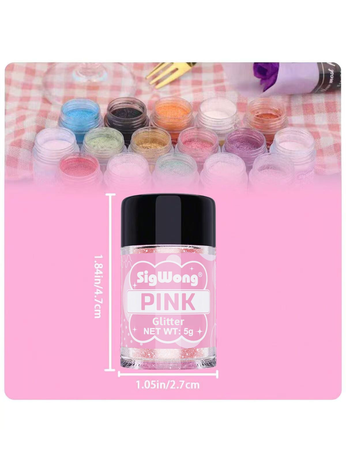 Glitter Powder,Glitter for Dri - огляд і ціна Wedding Fountain