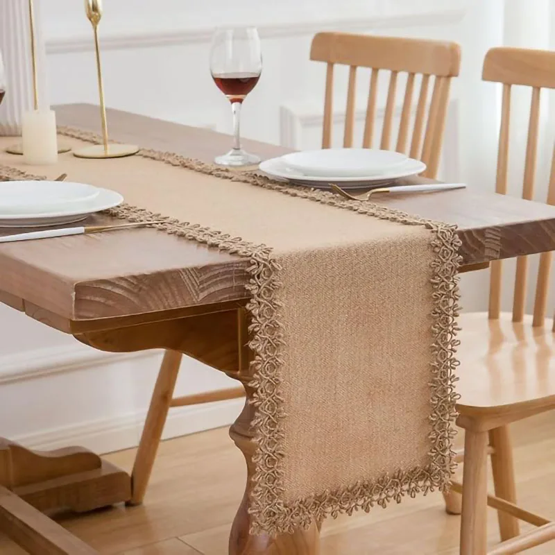 Natural Jute Table Runner with - огляд і ціна Wedding Ceremony Supply