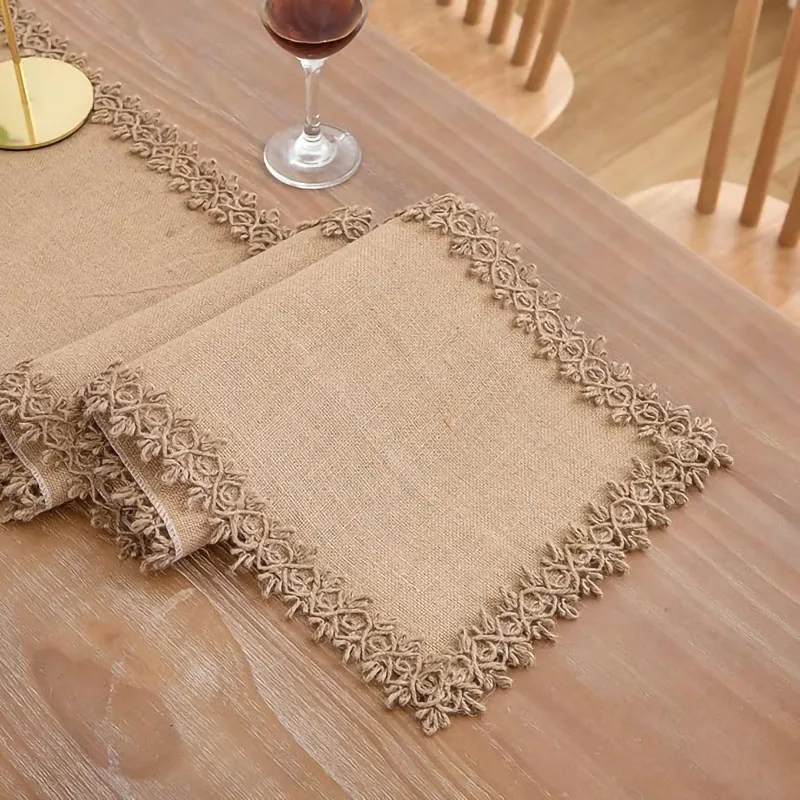 Natural Jute Table Runner with - огляд і ціна Wedding Ceremony Supply