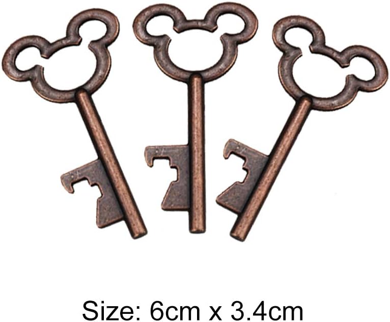 50Pcs Vintage Skeleton Key Bot - огляд і ціна Wedding Ceremony Supply