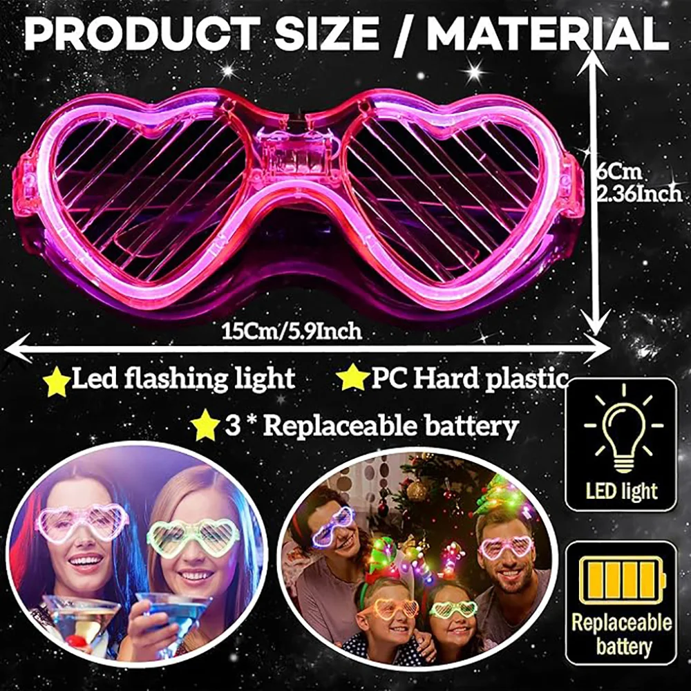 Bulk Light up Heart Shaped LED - огляд і ціна Wedding Supply Bulk