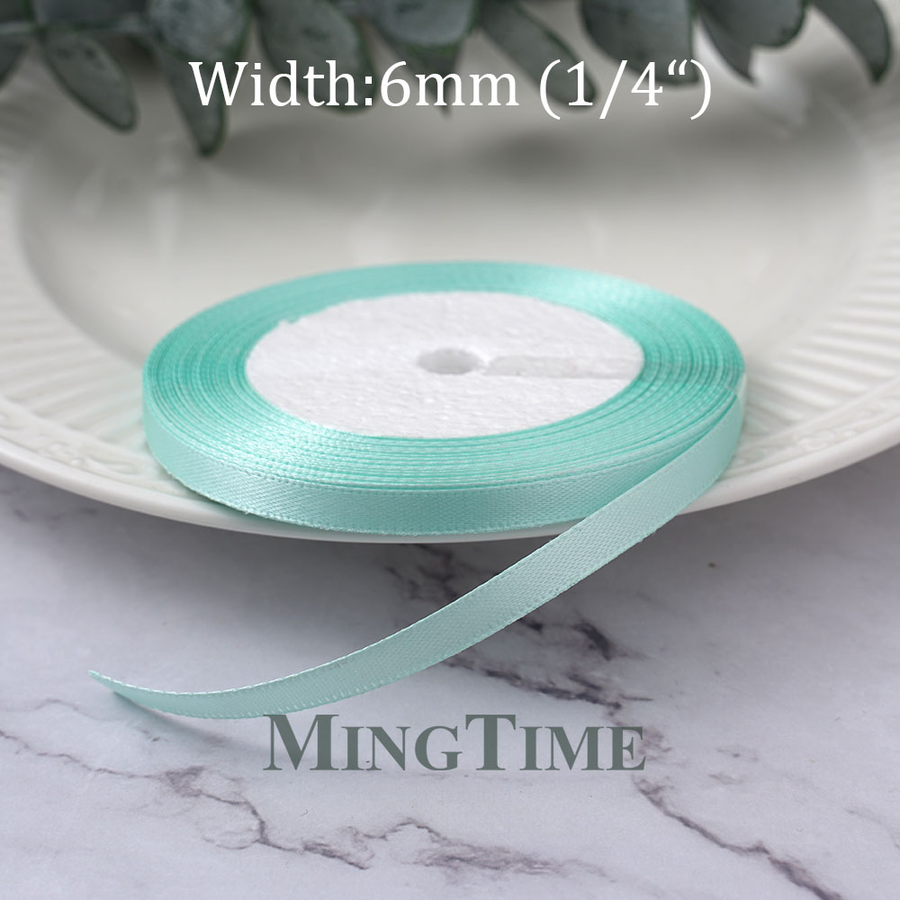 Mint Green Satin Ribbon 25yard - огляд і ціна Bridal Sash Ribbon