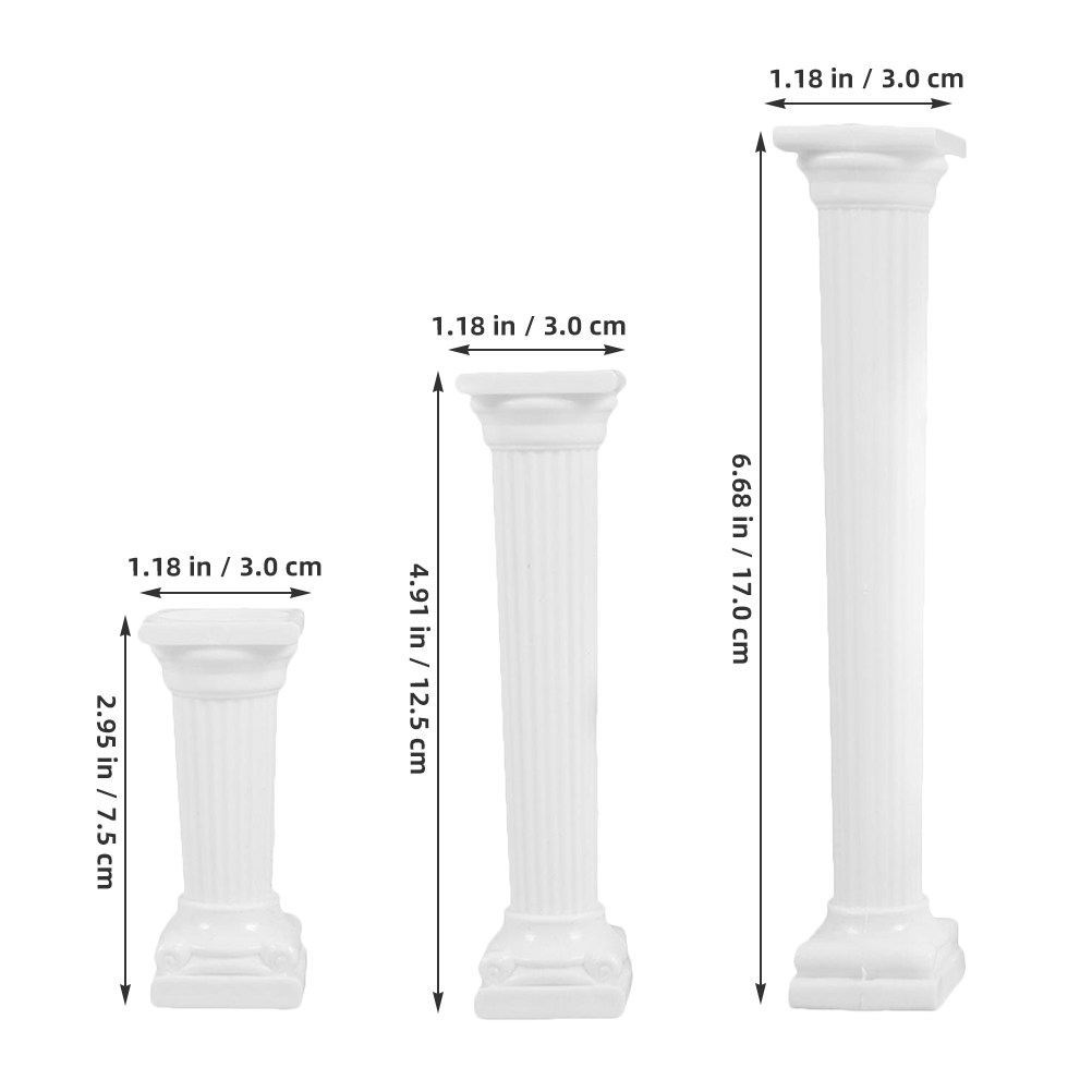 24Pcs Roman Column Cake Suppor - огляд і ціна Wedding Support