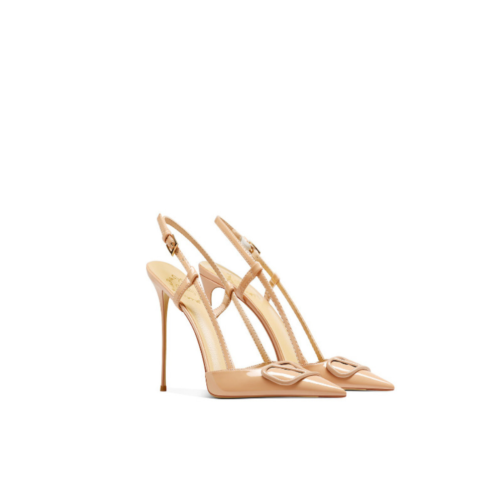 Women Nude Pointed Toe Thin He - огляд і ціна Wedding Super