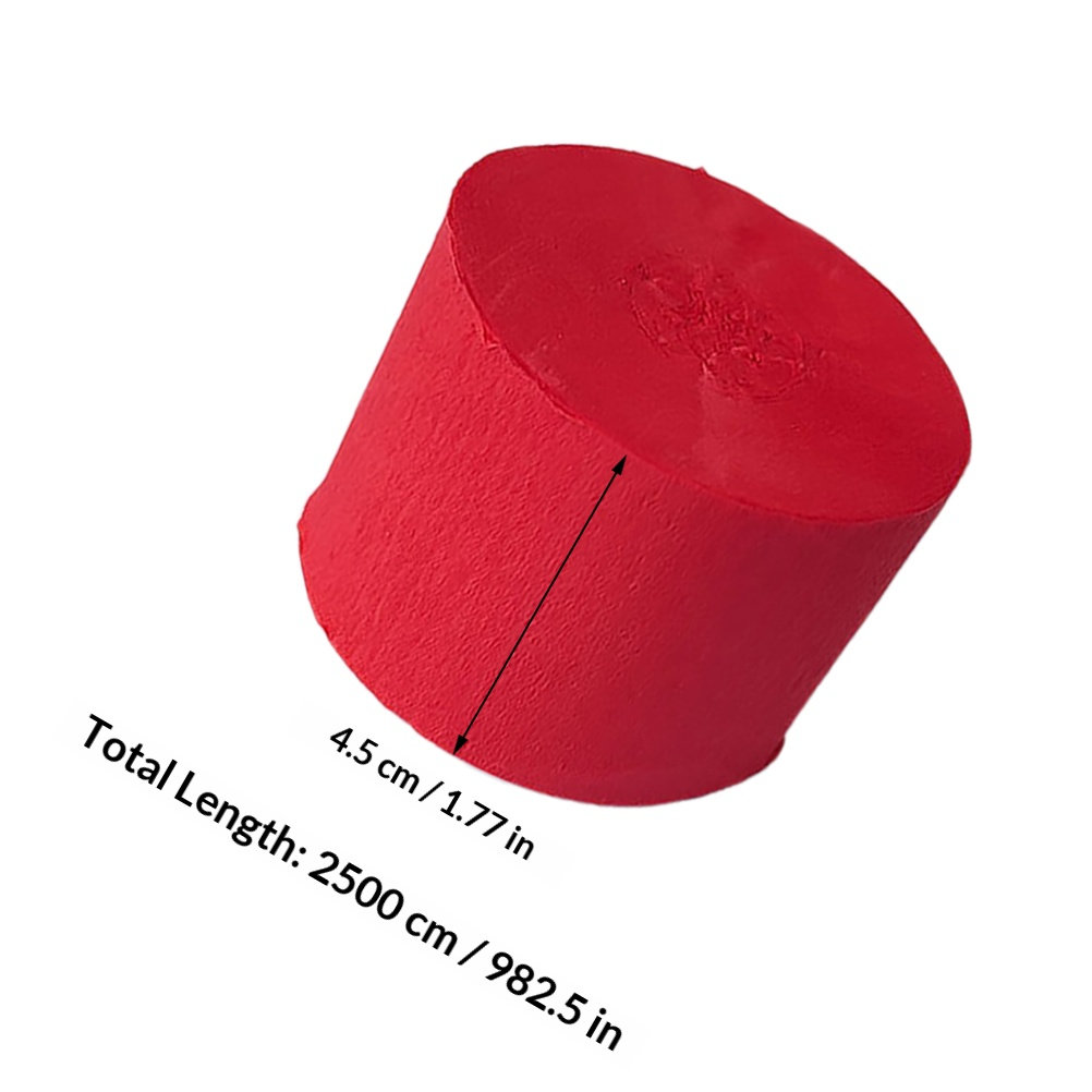 6 Rolls Crepe Paper Roll Multi - огляд і ціна Wedding Supply In Bulk
