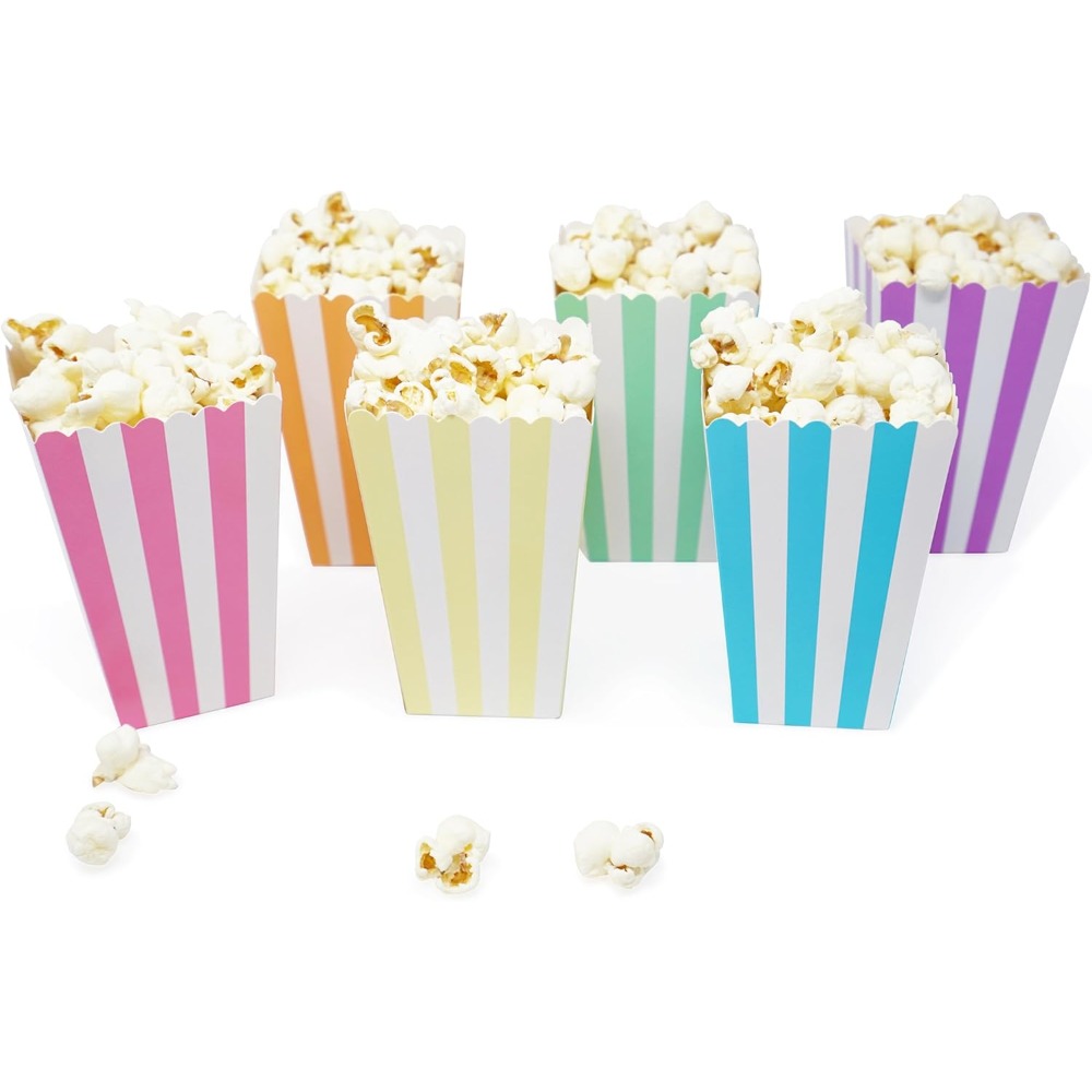24pcs Mini Popcorn & Candy Fav - огляд і ціна Wedding Favor Box
