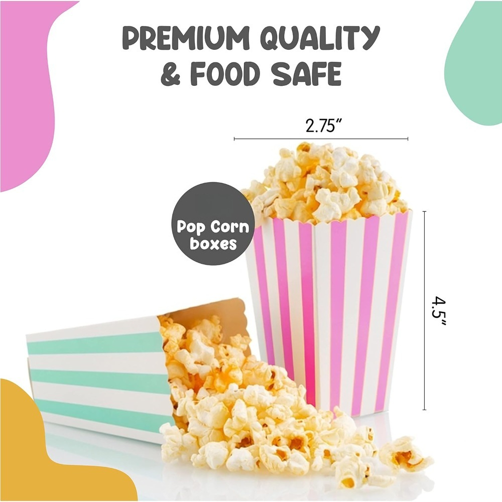 24pcs Mini Popcorn & Candy Fav - огляд і ціна Wedding Favor Box