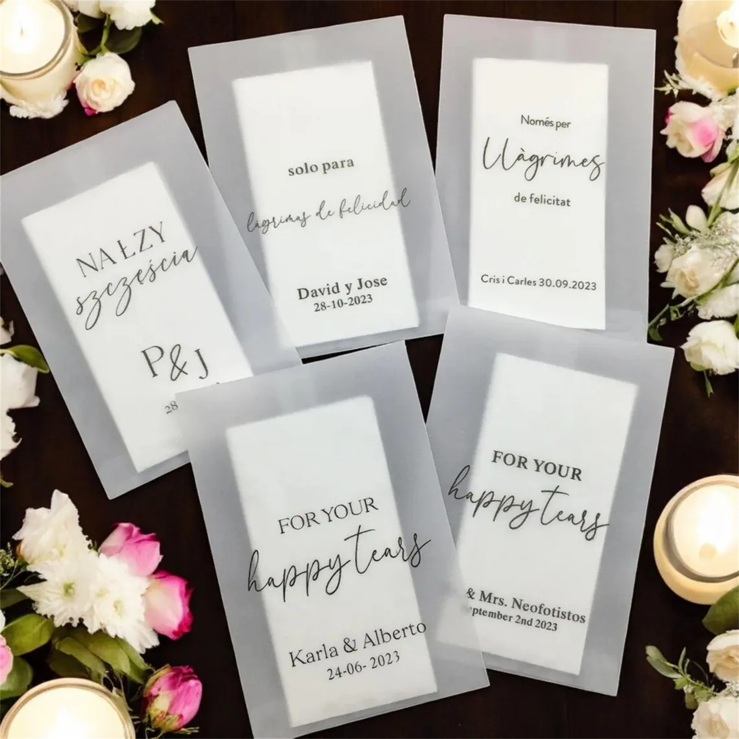 Custom Names Wedding Tears Tis - огляд і ціна Wedding Ceremony Supply