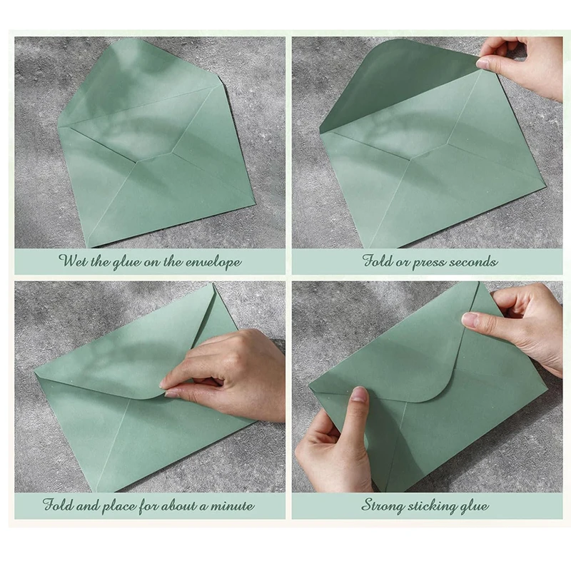 50pcs/lot 18.4*13.3cm Envelope - огляд і ціна Wedding Supply Business